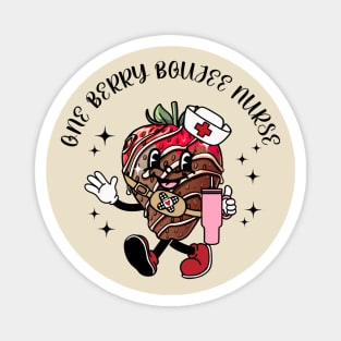 Valentines Day Nurse Berry Boujee Registered Student Nurse Magnet